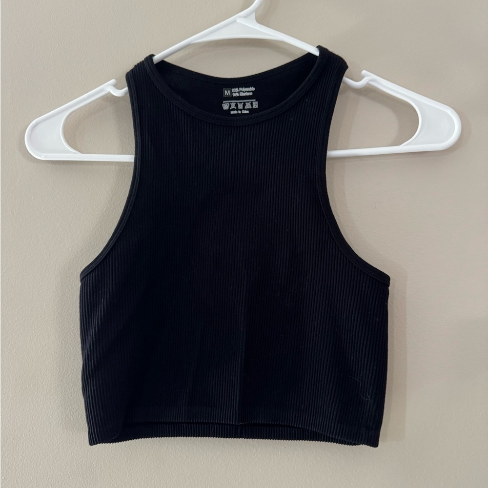 NWOT 3 cropped Ribbed Tank Tops!